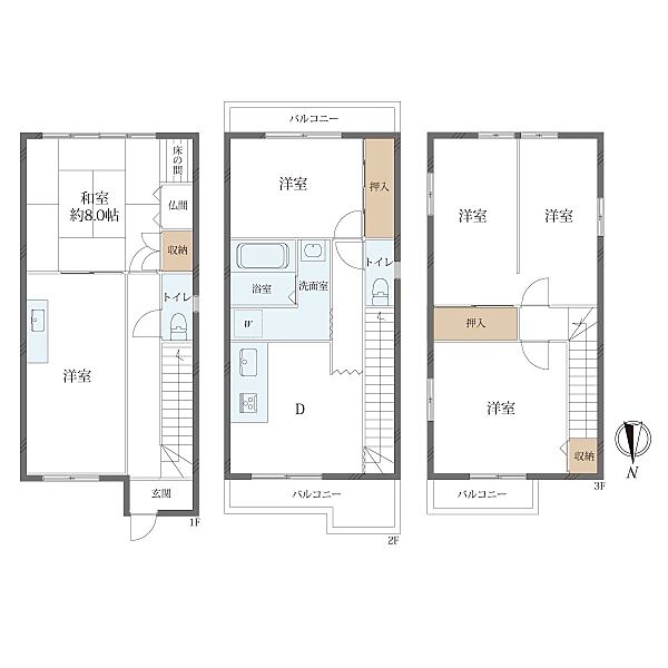 間取り：323000434762