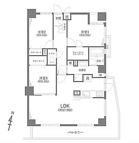 間取り 都営三田線 西高島平駅 徒歩15分