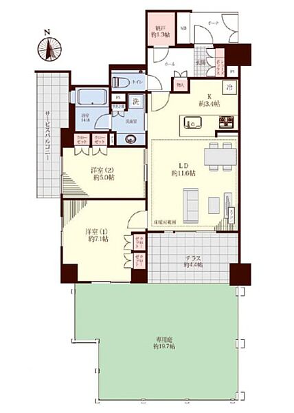 間取り：313004535711