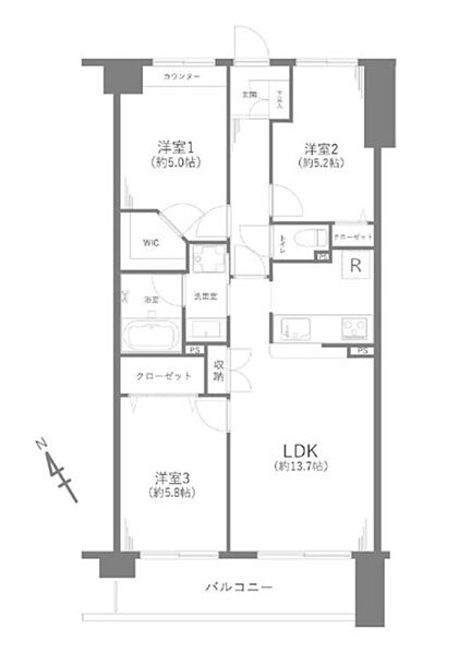 間取り：312001306044