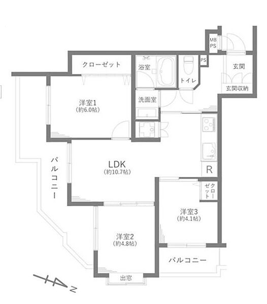 間取り：313004874350