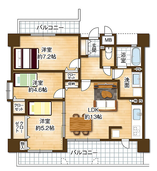 間取り：327002995347