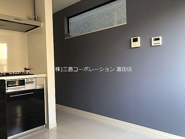 アクセントクロスでコーディネートしました
