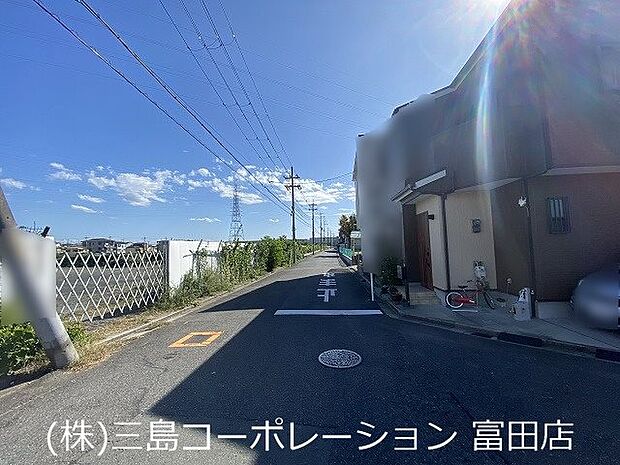 前面道路含む