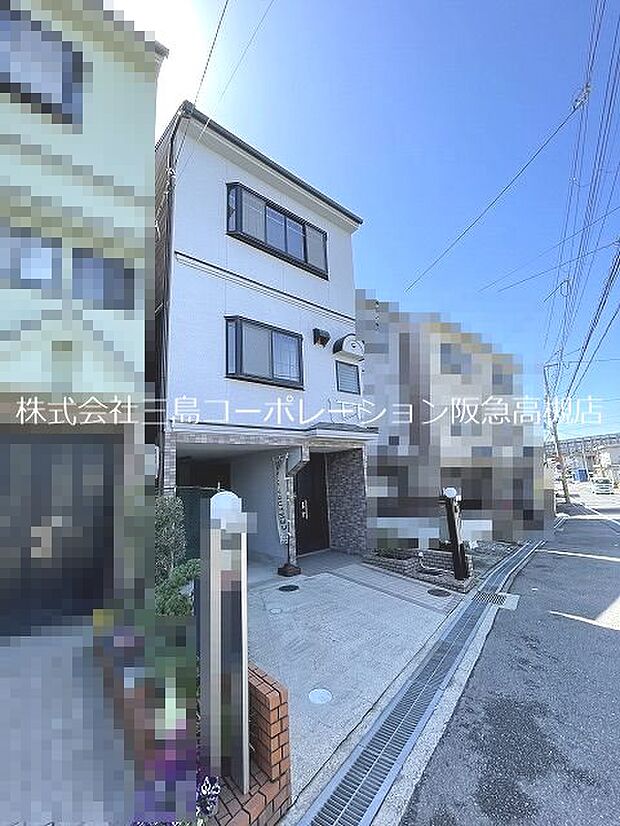 高槻市唐崎中3丁目中古一戸建(4LDK)の外観