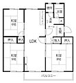 茨木郡山B住宅A-17棟5階340万円