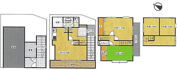 間取り：327001603353