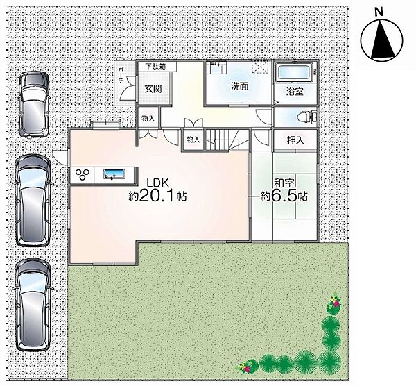 間取り：327001671573