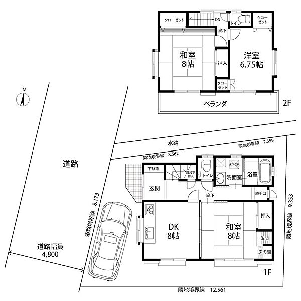間取り：327001687412