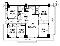 間取図画像 5LDK