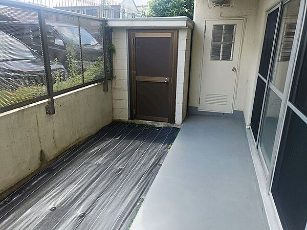 テラスと専用庭