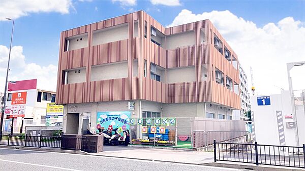 古曽部風の子保育園（95m）