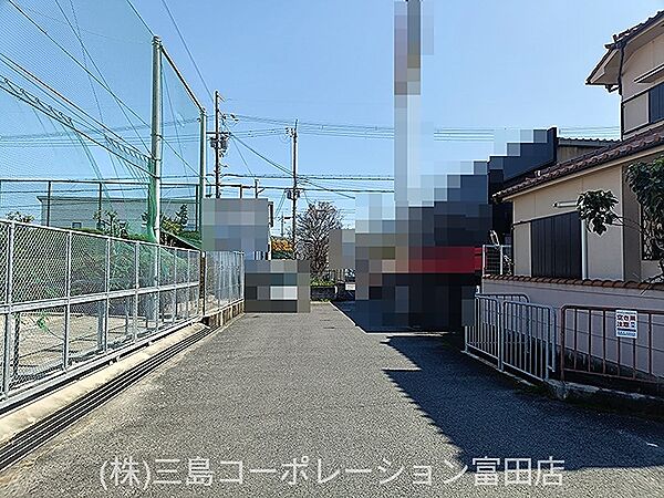 前面道路