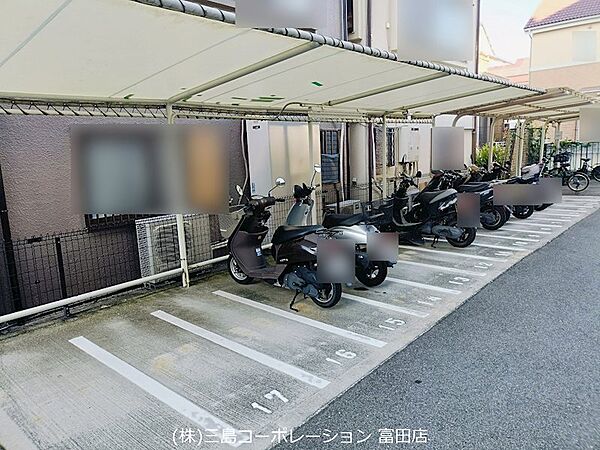 バイク置場