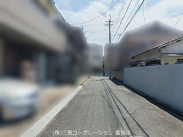 前面道路