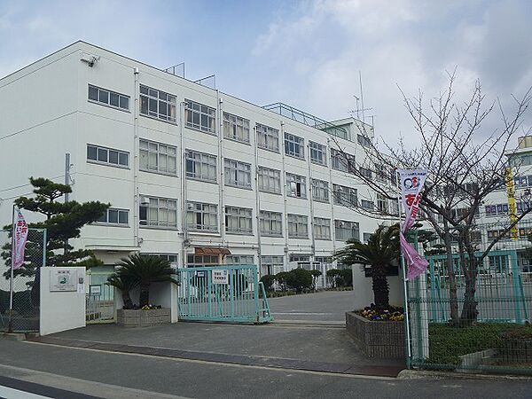 高槻市立第十中学校（581m）