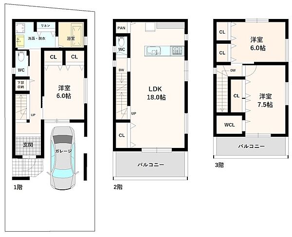 参考プラン：建延113.40m2　価格2606万円