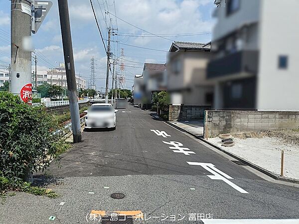 前面道路