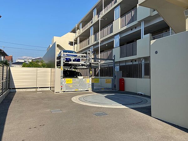 機械式の駐車場