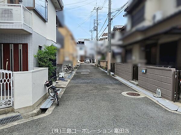 前面道路
