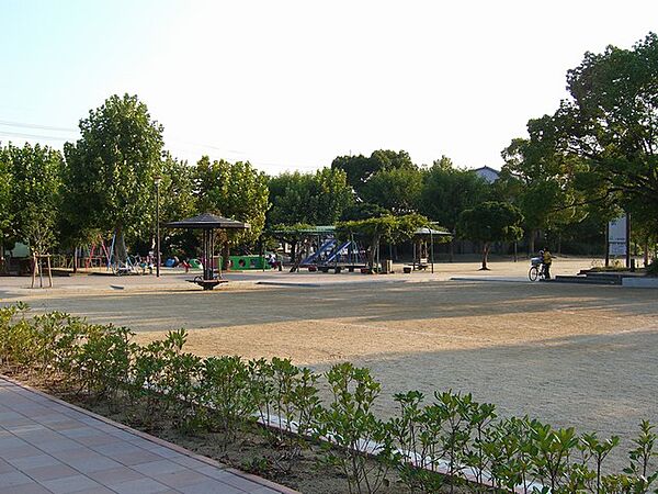 市場池公園（615m）