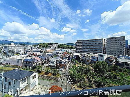 ■バルコニーからの眺望/7階からの抜けるような眺望!毎日の暮らしに彩りを与えます。