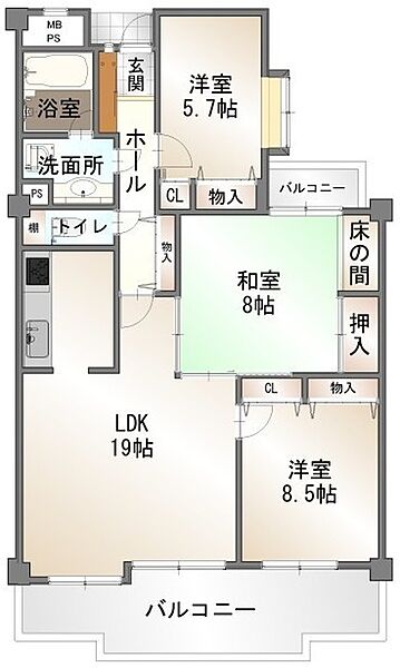 間取り：335000033629