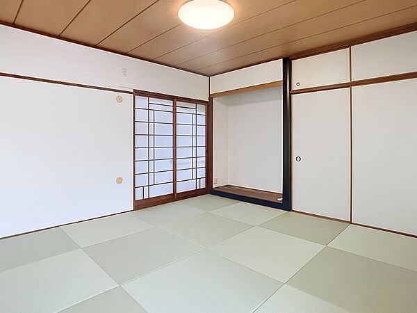 ゆったりくつろげる現代風な和室