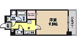間取図画像 1K