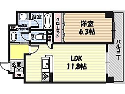 リーガル大阪城東 7階