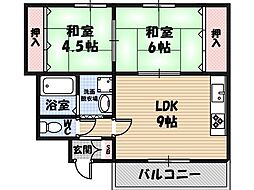 SSハイツ今福 4階/-