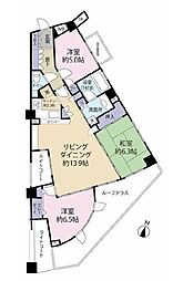 ヒューマンスクエア日吉ウルビノ 3LDKの間取図画像