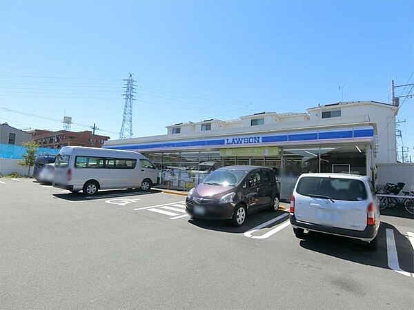 ローソン川崎堰三丁目店（558m）