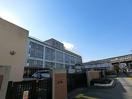 川崎市立橘中学校（470m）
