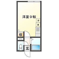 間取図画像 ワンルーム
