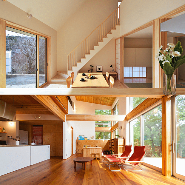 《SE構法で建てる家》高耐震×大空間SE構法は、高い耐震性能を維持したまま大胆な空間の使い方を可能に
