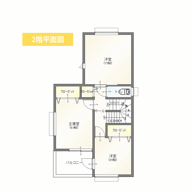 ※画像は土地の情報をもとに作成いたしました、新築プラン例です。