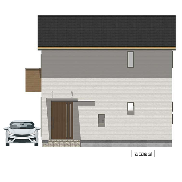 ※画像は土地の情報をもとに作成いたしました、新築プラン例です。