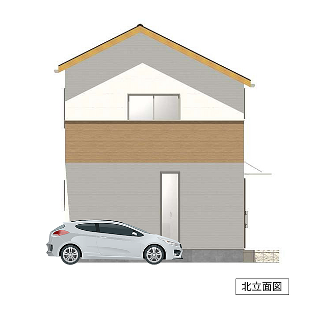 ※画像は土地の情報をもとに作成いたしました、新築プラン例です。