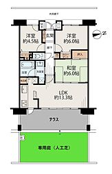 間取図画像 3LDK