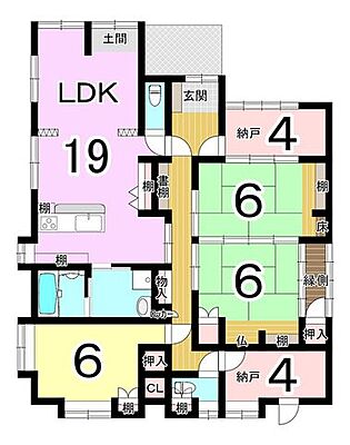 間取り 坂之上6丁目　中古戸建