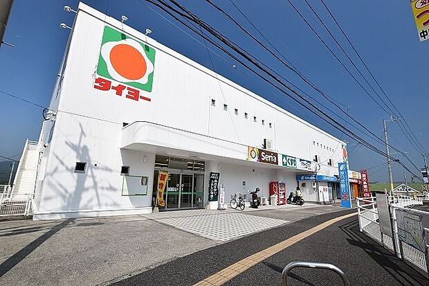 タイヨー中山店 株式会社タイヨーは鹿児島の生鮮食品販売企業。地域の方々が日常良く利用するスーパーです。中山団地の中心地にあります。 240m