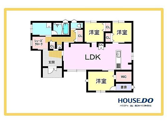 間取り 喜入中名町　中古戸建