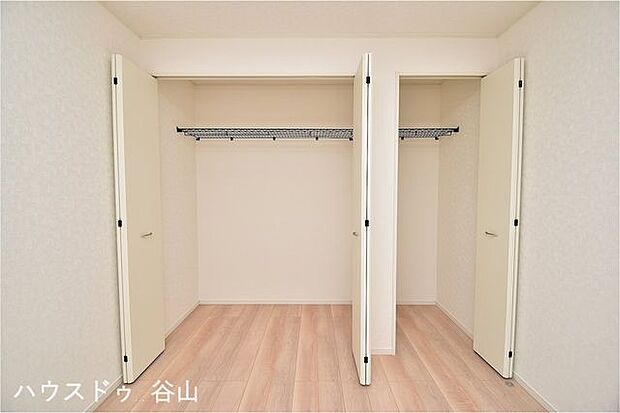 便利な全居室収納スペース付で住空間もスッキリ広々保てます