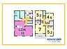 間取り：4LDK+WIC【建物面積105.30m2(31.85坪)】)