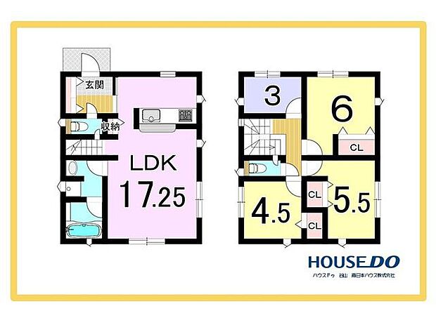 全居室収納の3SLDK【建物面積84.24m2(25.48坪)】