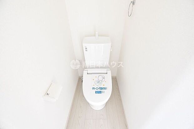 過去施工例　2階にもトイレがあり、お休みの時間も安心です