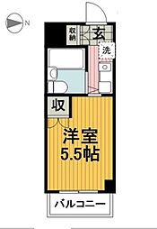 間取図画像 1K