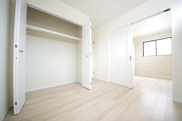 充実の収納でお部屋もすっきりお使いいただけ、心落ち着くプライベートスペースとしてお使いいただけます。