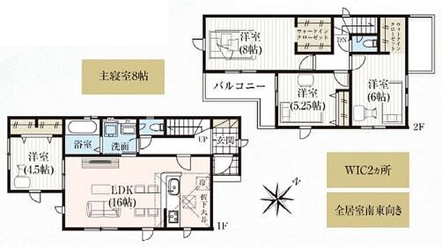 日々の生活に輝きを。快適にお住まいいただける住空間を演出いたしました。
